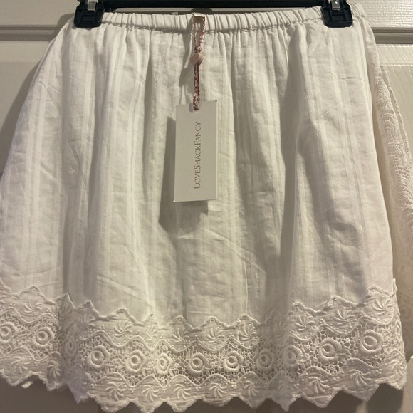 Love shack fancy never worn mini skirt - Picture 1 of 2